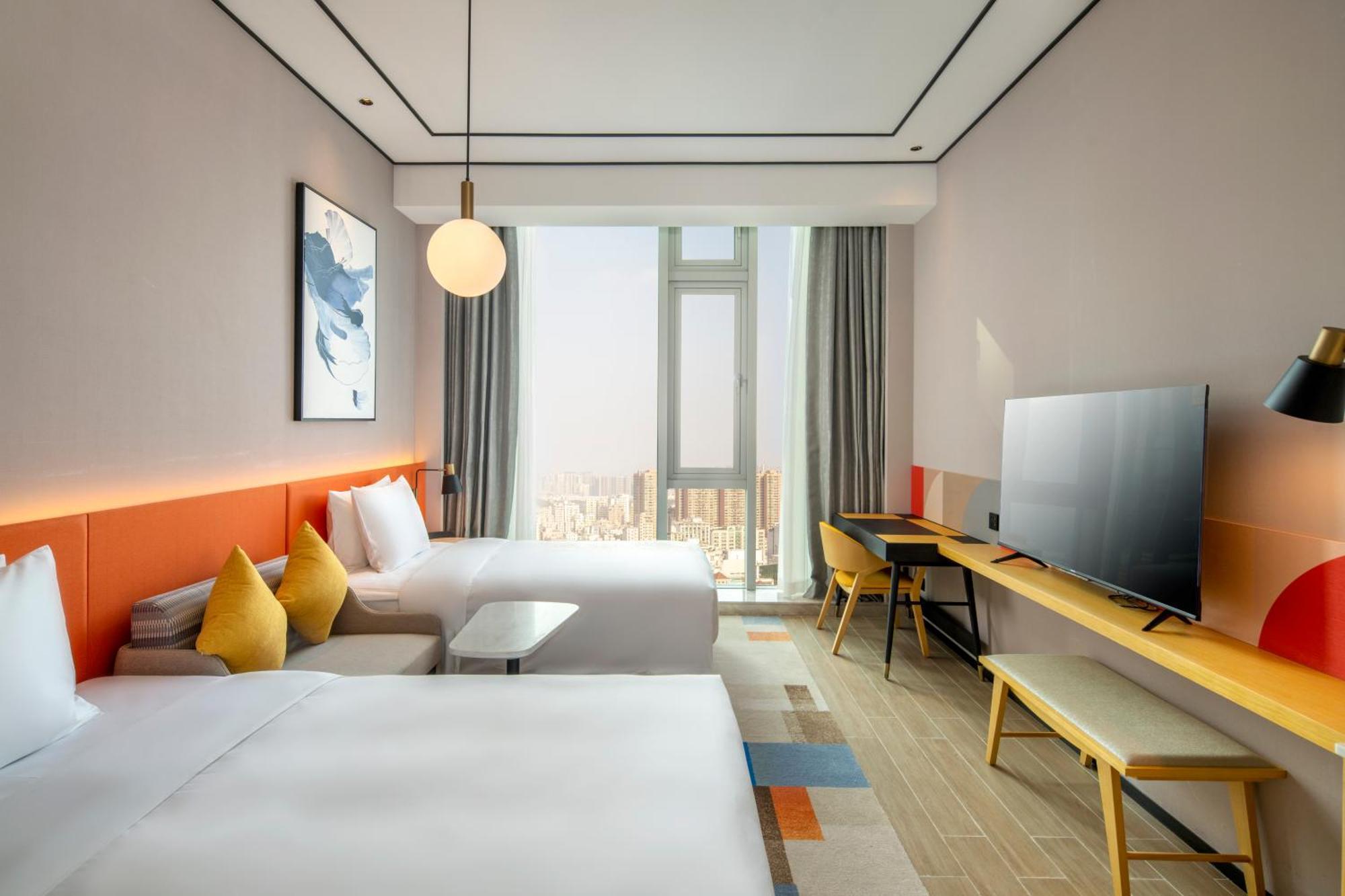 Hilton Garden Inn Shenzhen Airport,Enjoy 24-Hour One Way Free Delivery From Hotel To Shenzhen Baoan Airport On The Hour Esterno foto