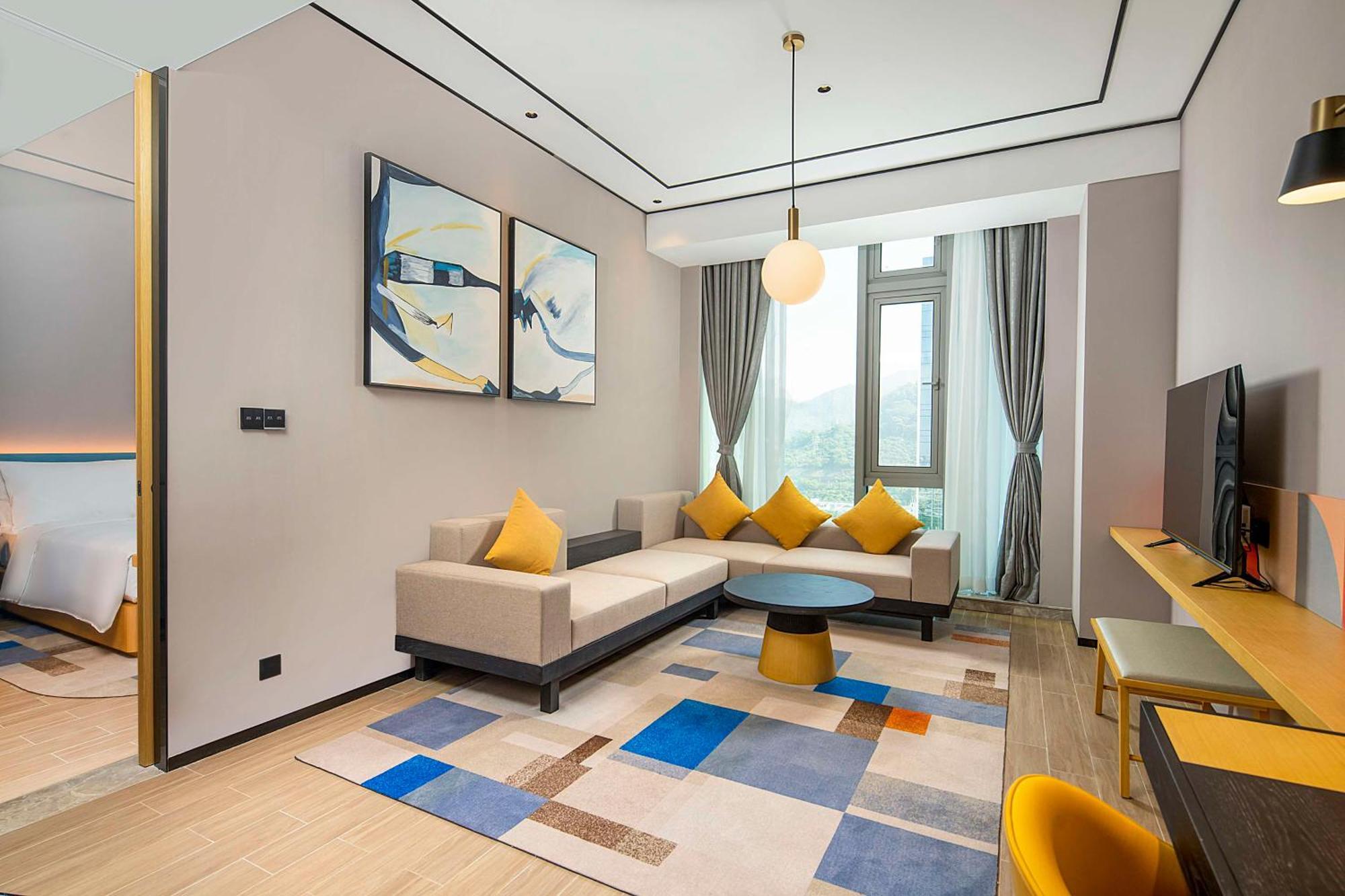 Hilton Garden Inn Shenzhen Airport,Enjoy 24-Hour One Way Free Delivery From Hotel To Shenzhen Baoan Airport On The Hour Esterno foto